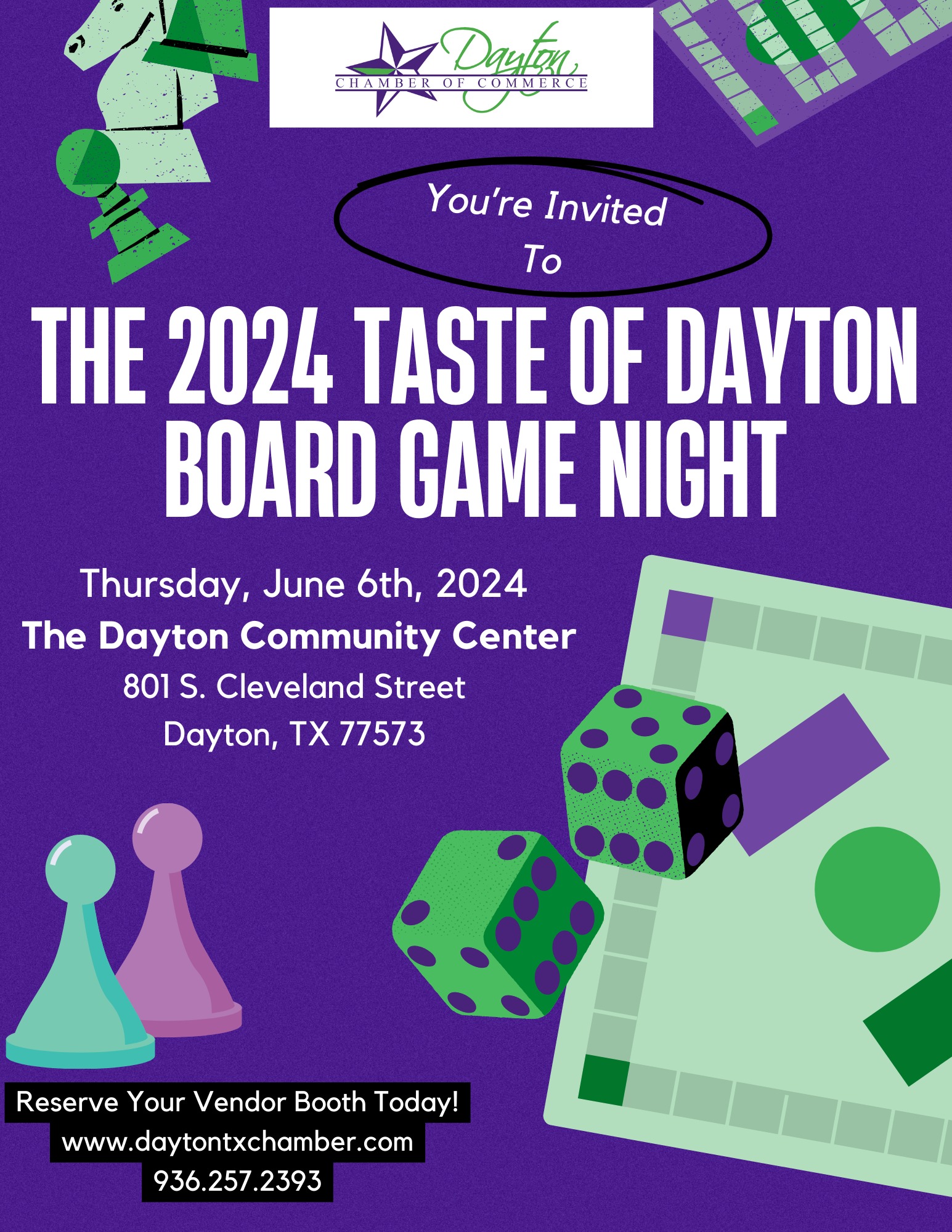 Taste of Dayton is breaking out the board games Liberty Vindicator