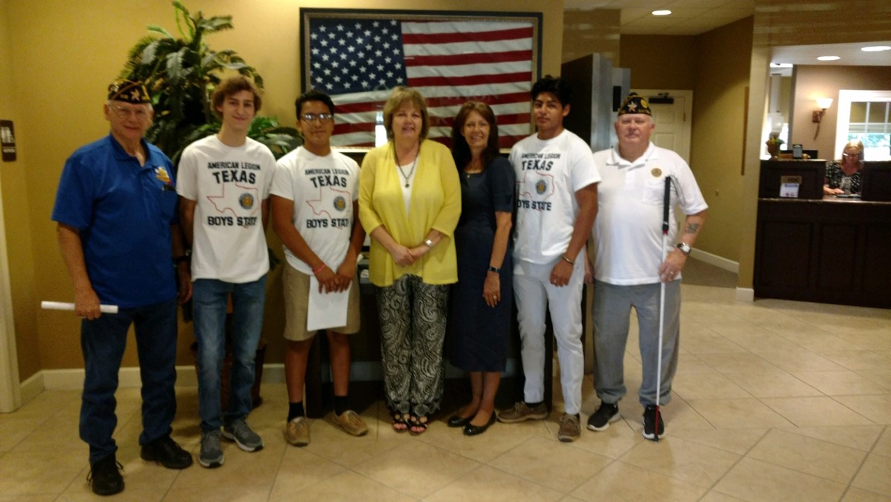 Dayton American Legion and banks send youths to Boys State Liberty