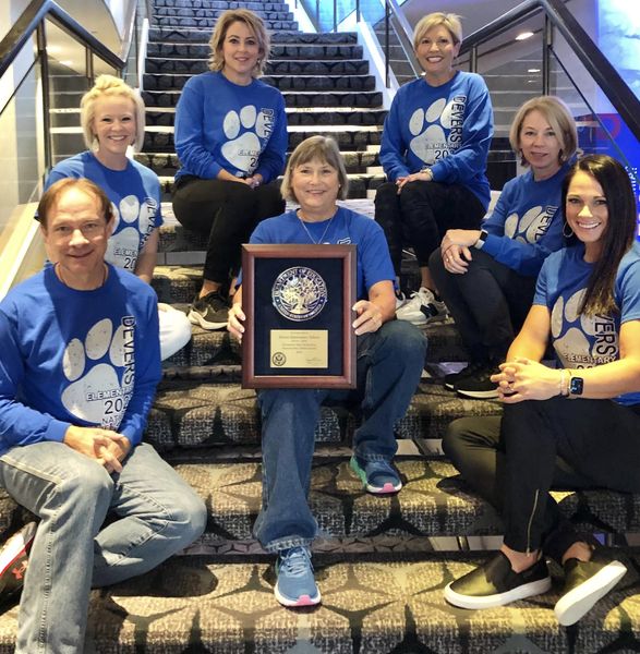 Devers Elementary celebrates Blue Ribbon Liberty Vindicator