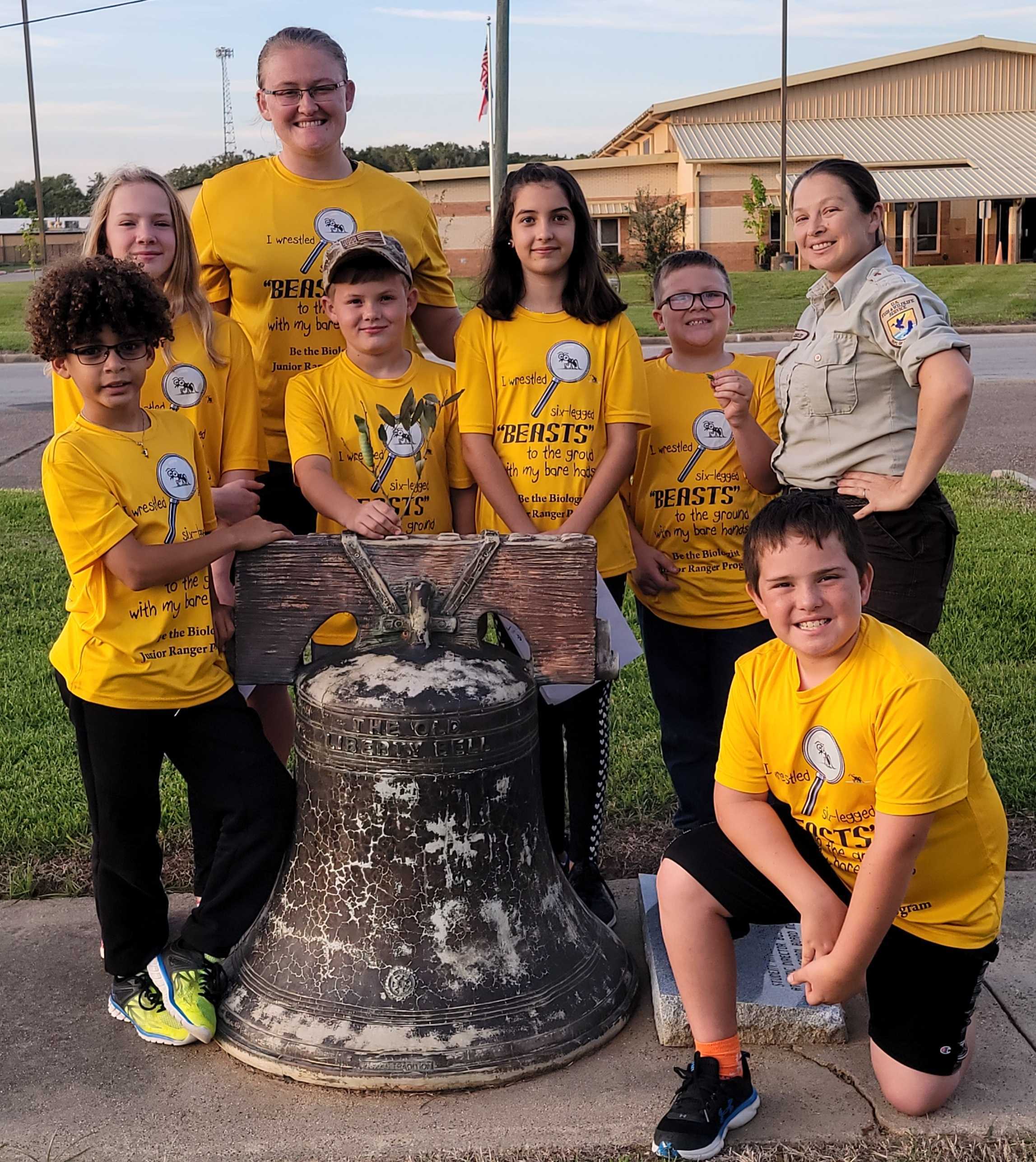 Junior Rangers address Liberty ISD Liberty Vindicator