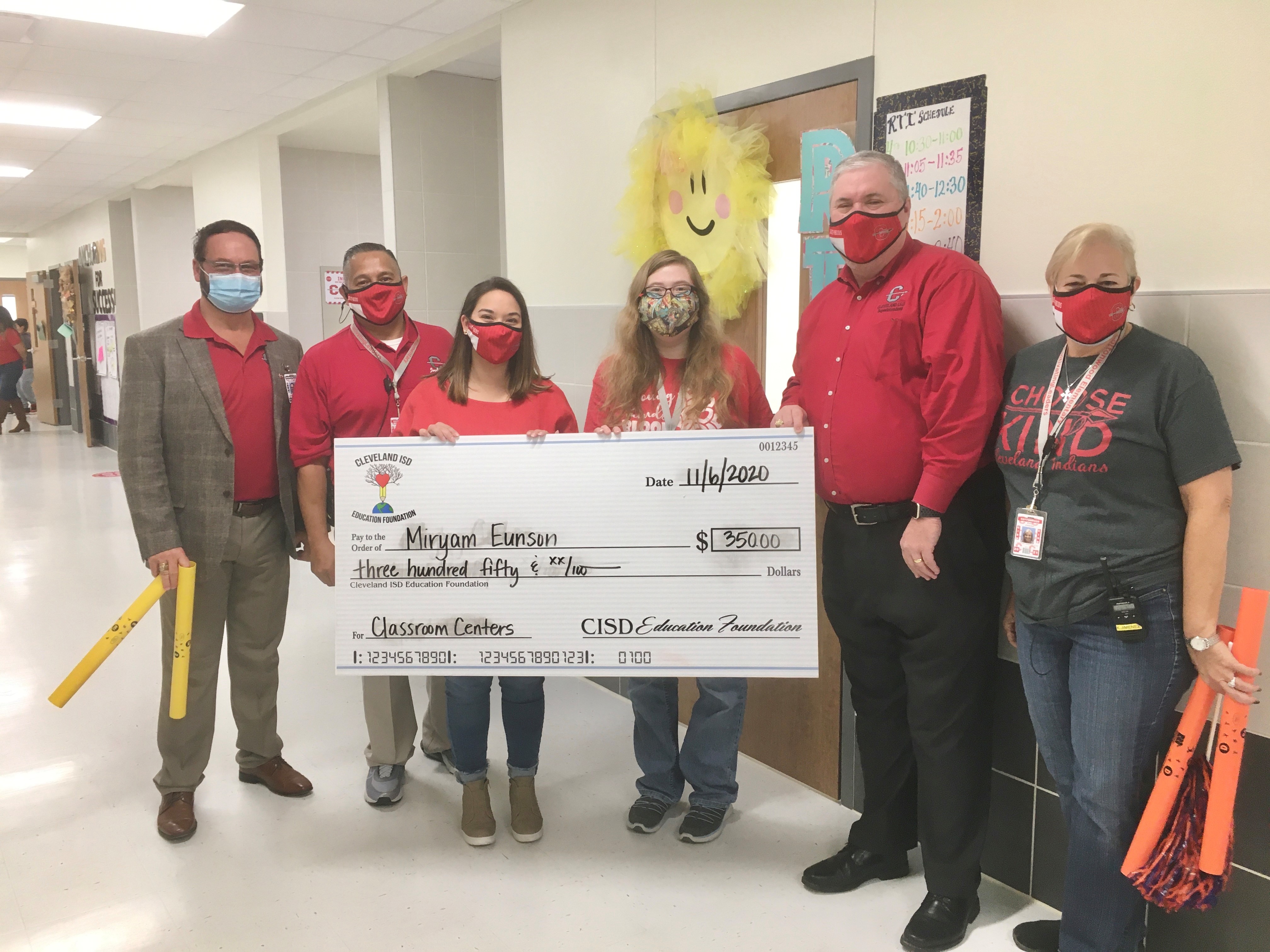Cleveland ISD Education Foundation awards grants Liberty Vindicator