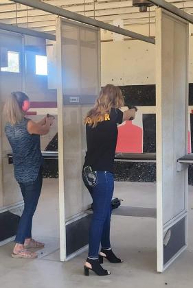 Members of local nonprofit Heaven’s Army participated in firearms training provided by the Liberty County Pct. 6 Constable’s Office. Article Image Alt Text