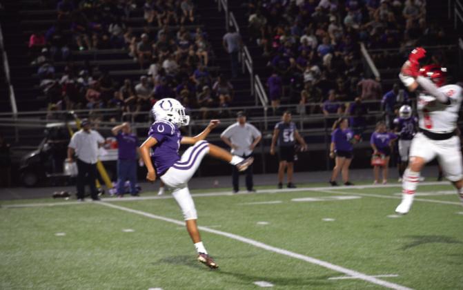 Dayton punter Brayan Montes was named first team all-district. The Vindicator | Jerry Michalsky Article Image Alt Text