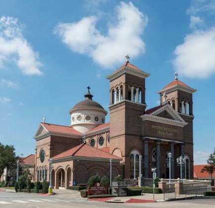 Photograph by Carol M. Highsmith, courtesy of the Library of Congress Carol M. Highsmith Archive, depicting Saint Anthony Cathedral Basilica in Beaumont, Texas, where Bishop-elect David Toups will be ordained and installed as the sixth bishop of Beaumont Aug. 21. Article Image Alt Text